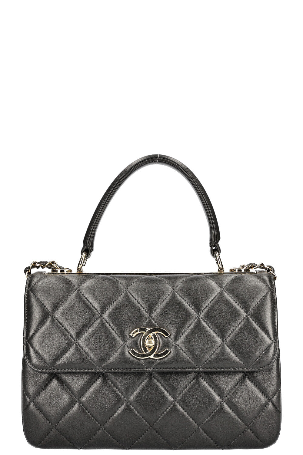 Chanel trendy cc grey sale