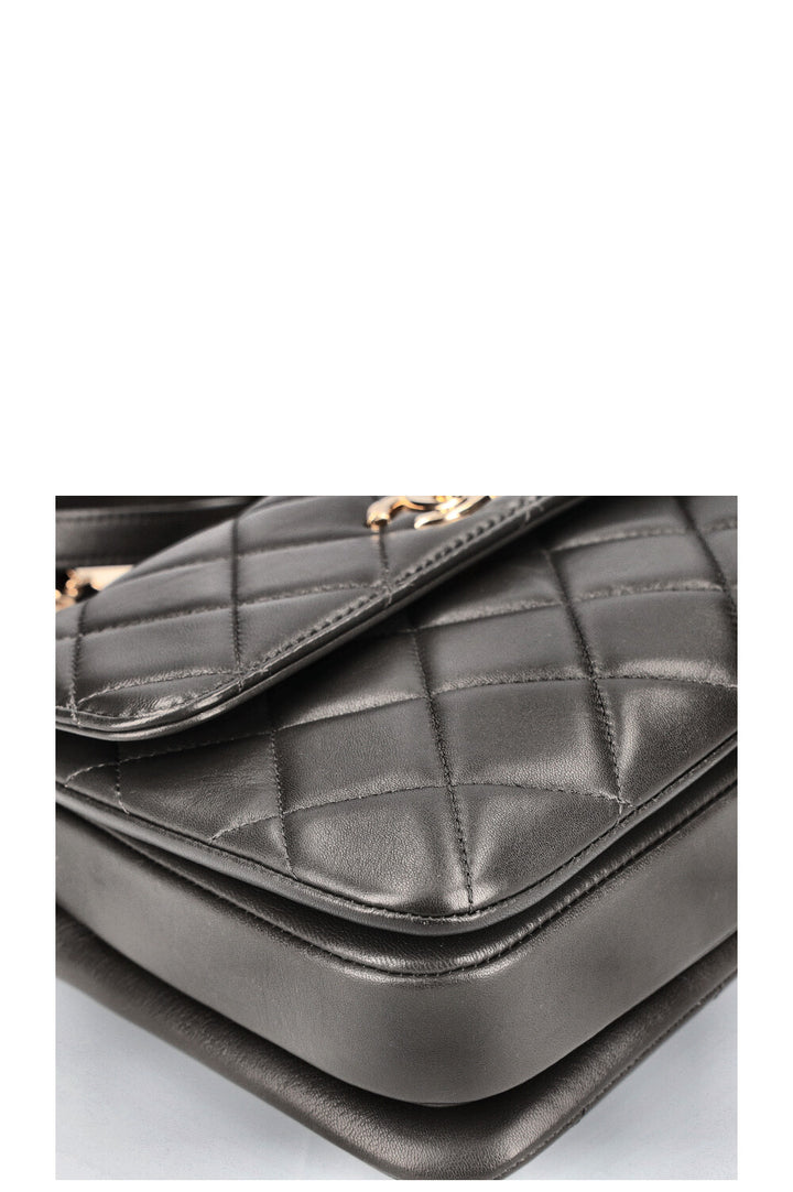 CHANEL Trendy CC Top Handle Bag Grey