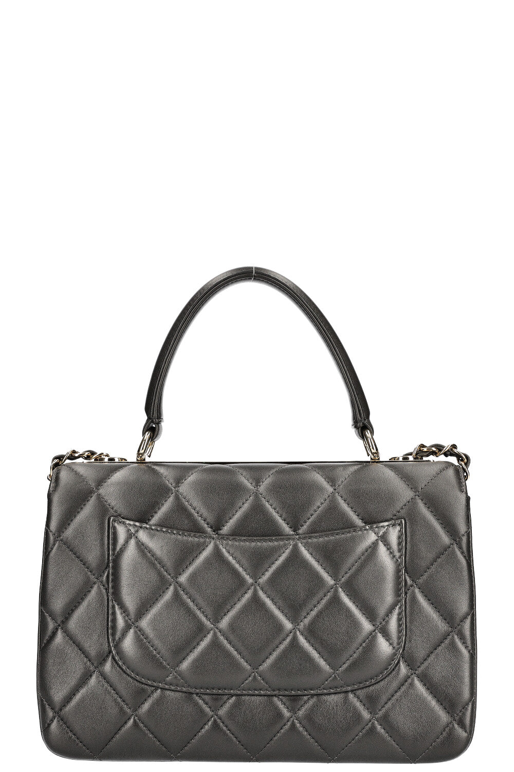CHANEL Trendy CC Top Handle Bag Grey