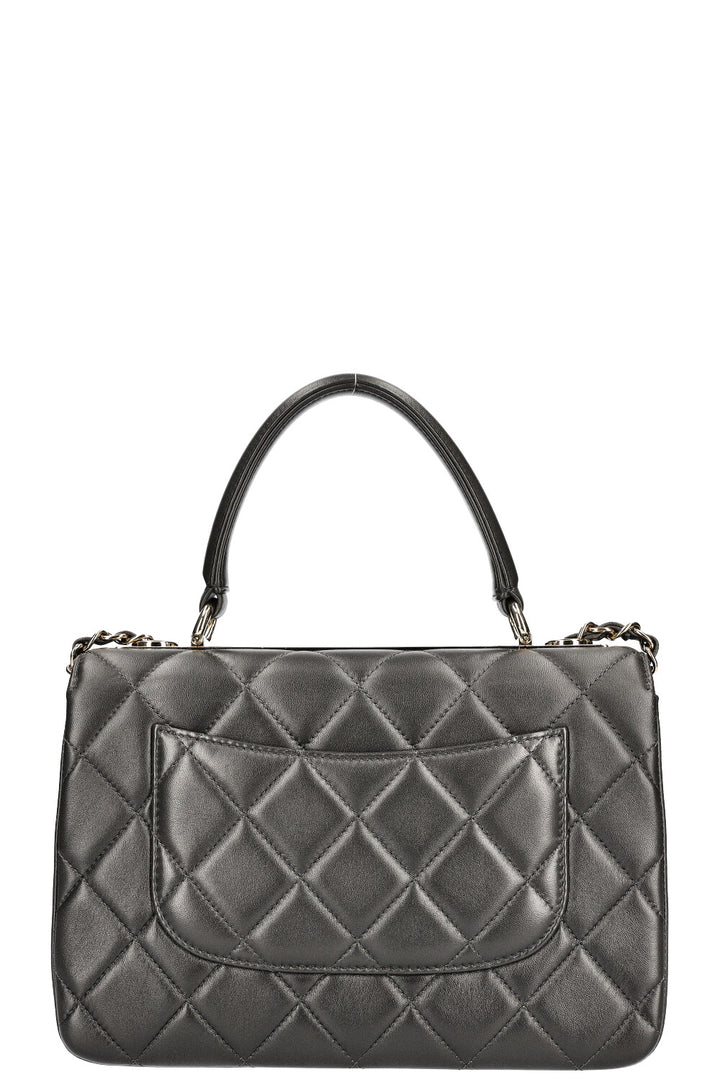 CHANEL Trendy CC Top Handle Bag Grey