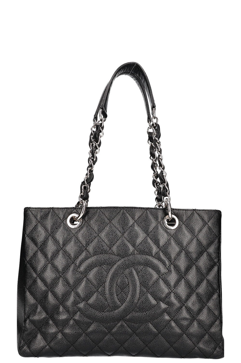 CHANEL Sac TPS Caviar Noir