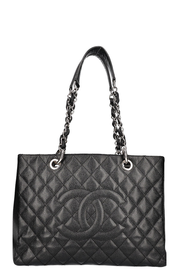 CHANEL Sac TPS Caviar Noir