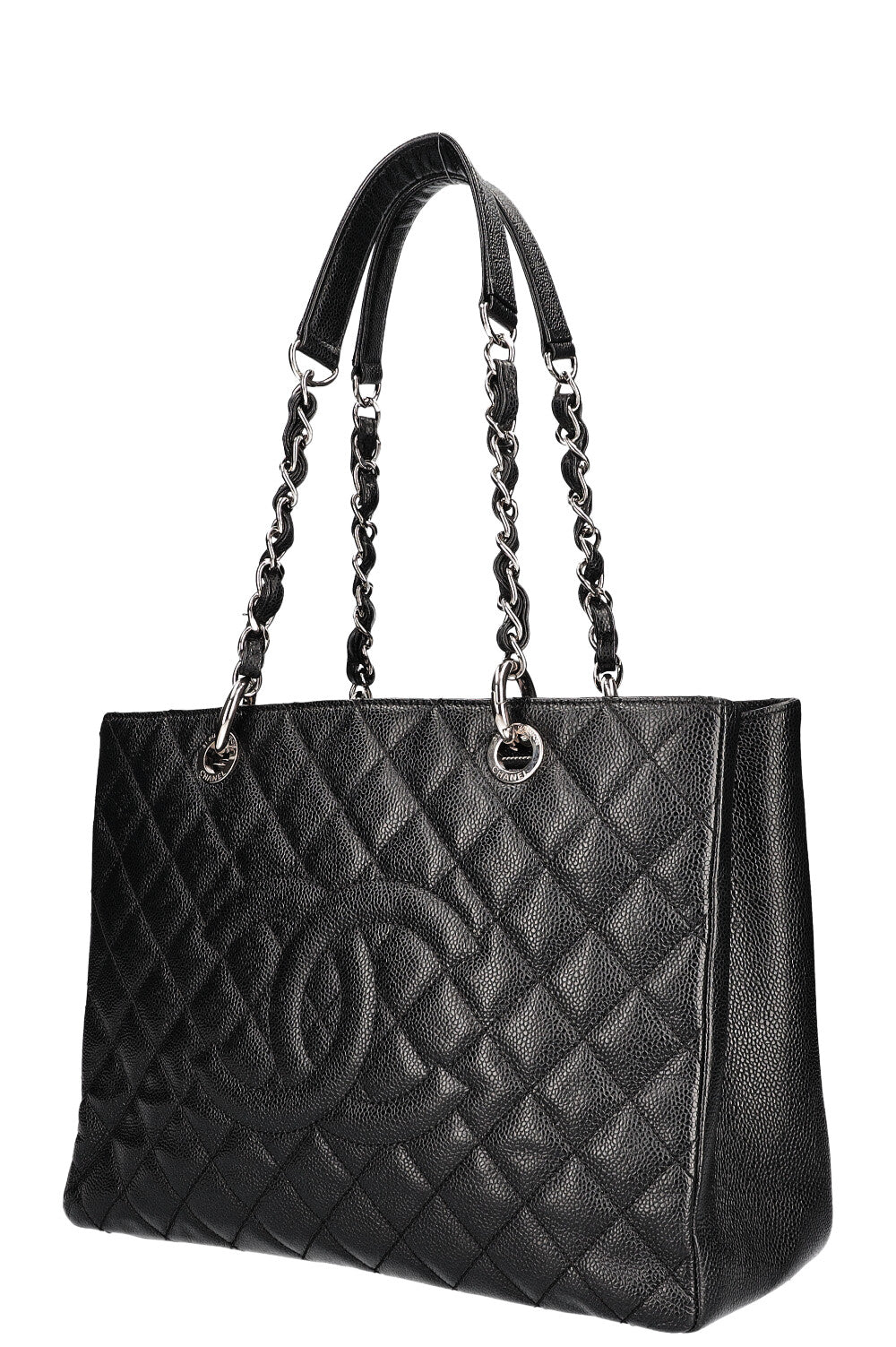 CHANEL Sac TPS Caviar Noir