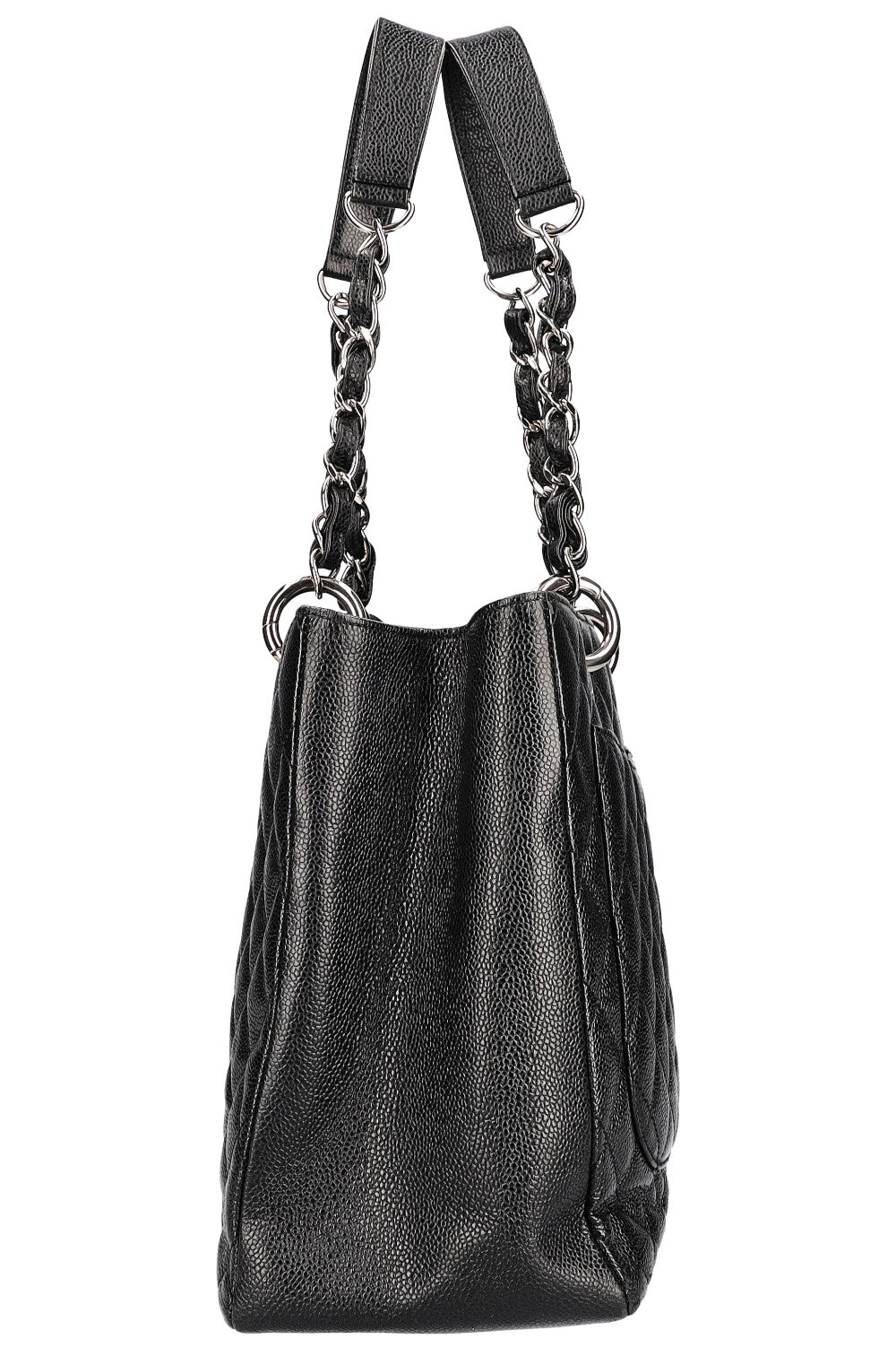 CHANEL Sac TPS Caviar Noir