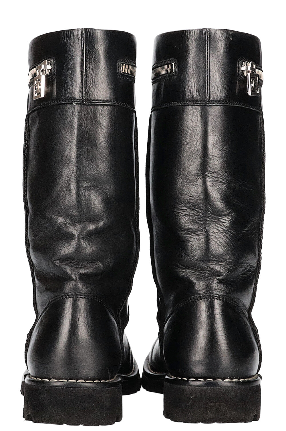 CHANEL Boots Black