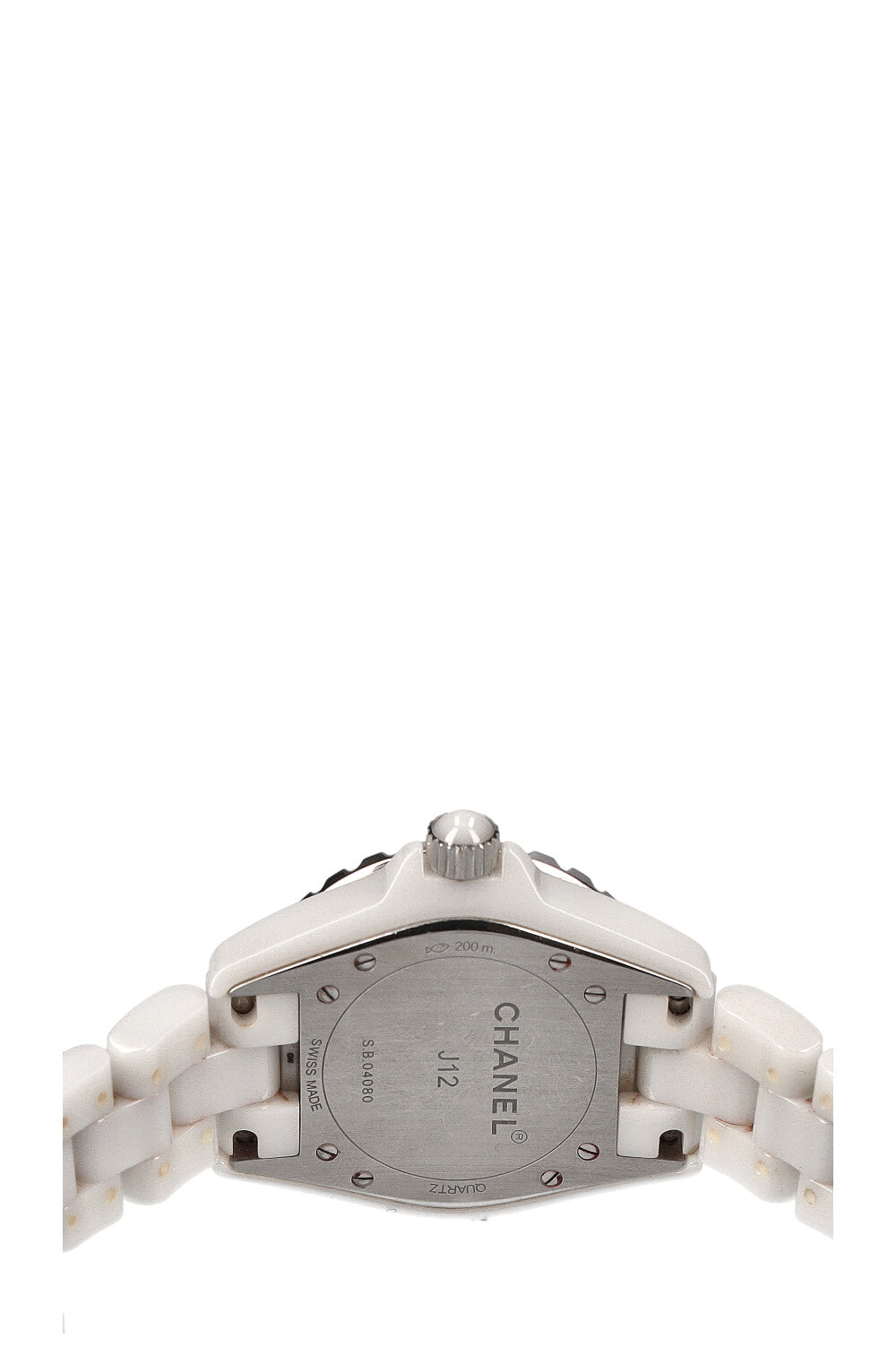 CHANEL J12 Watch 33mm White Diamonds