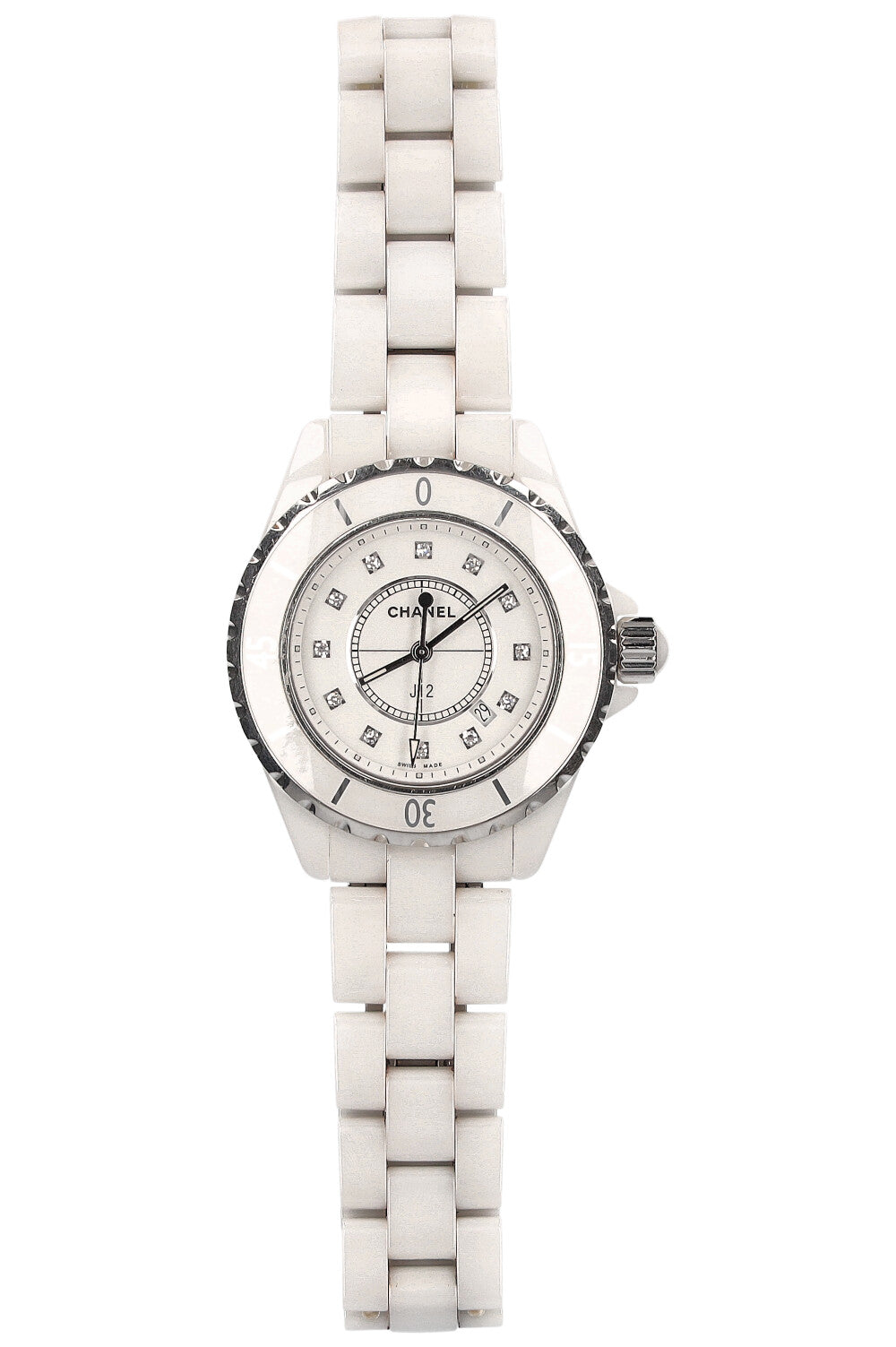 Montre CHANEL J12 33mm Diamants Blancs