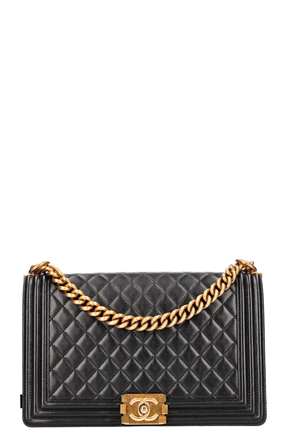CHANEL Boy Bag Large Black 2015