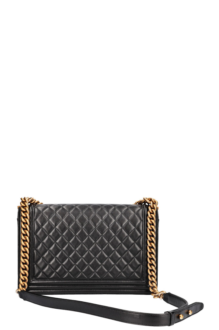 CHANEL Boy Bag Large Black 2015