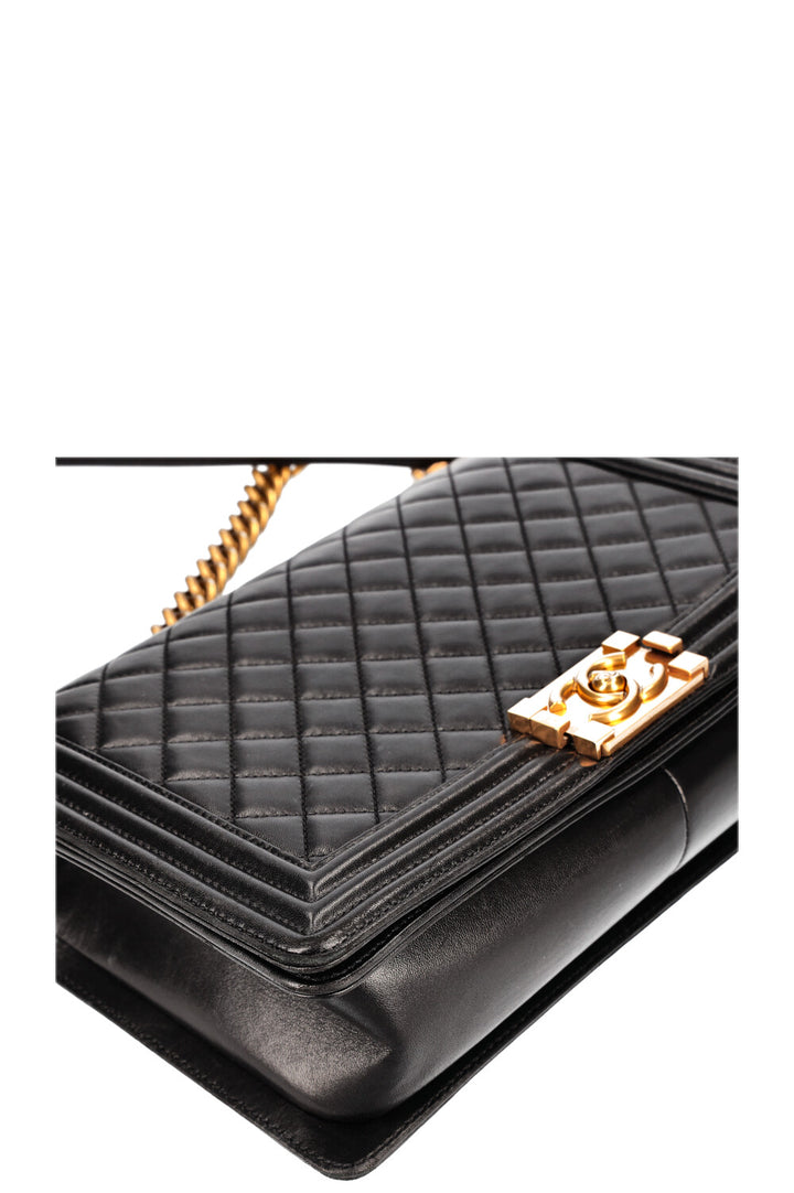 CHANEL Boy Bag Large Black 2015