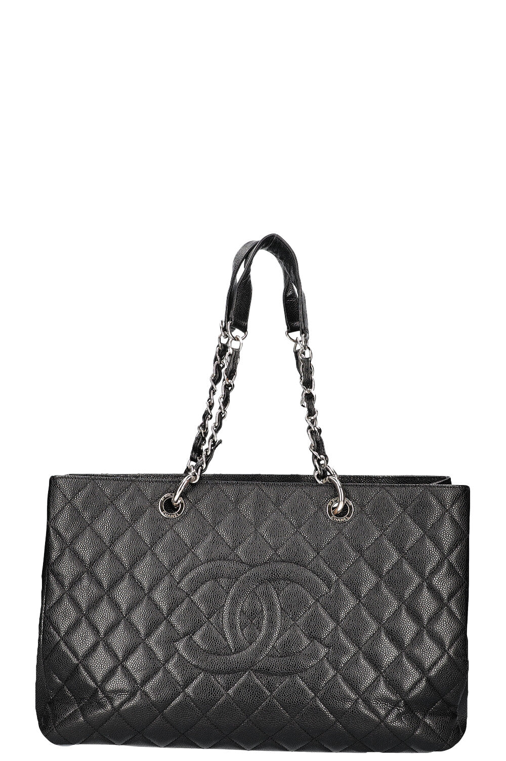 CHANEL GST XL Caviar Black