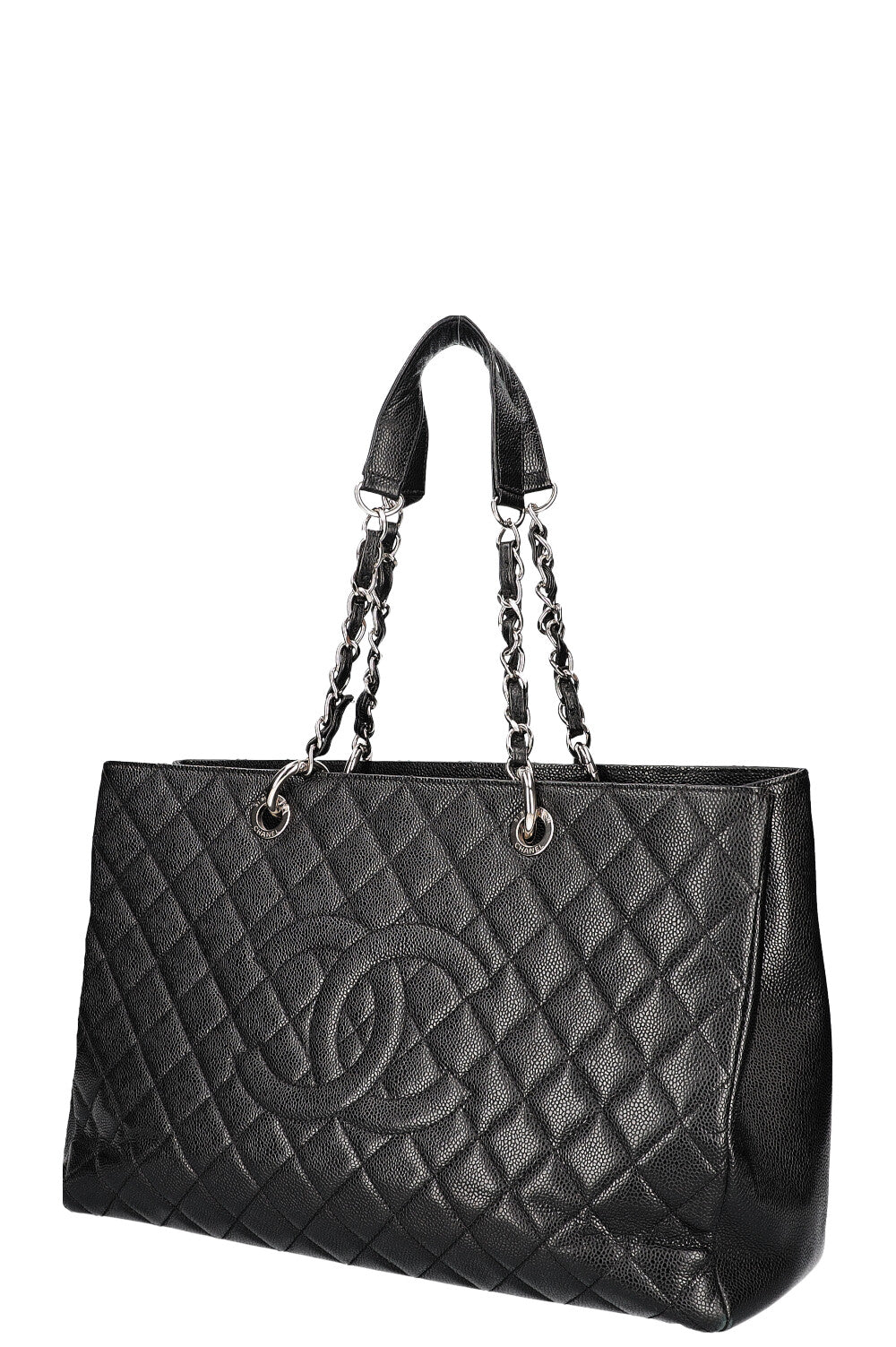 CHANEL GST XL Caviar Black