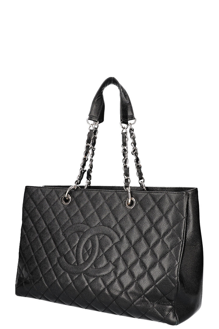 CHANEL GST XL Noir Caviar