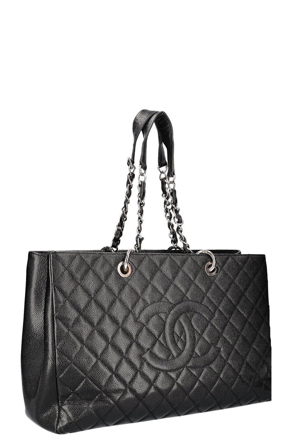 CHANEL GST XL Caviar Black