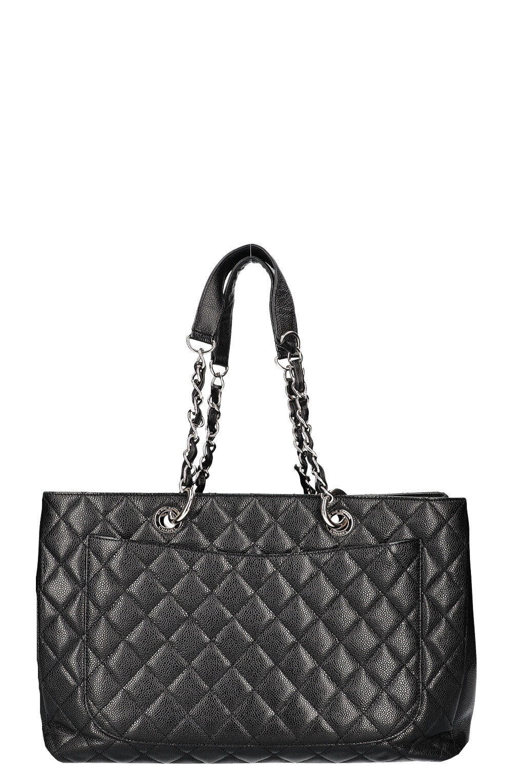 CHANEL GST XL Caviar Black