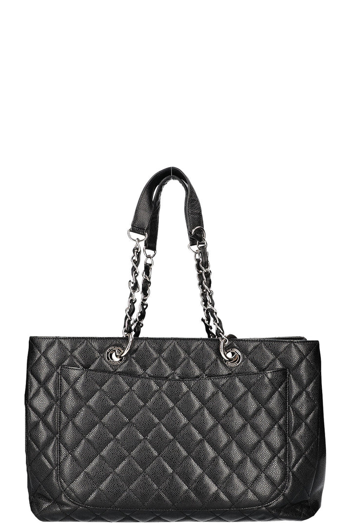 CHANEL GST XL Noir Caviar