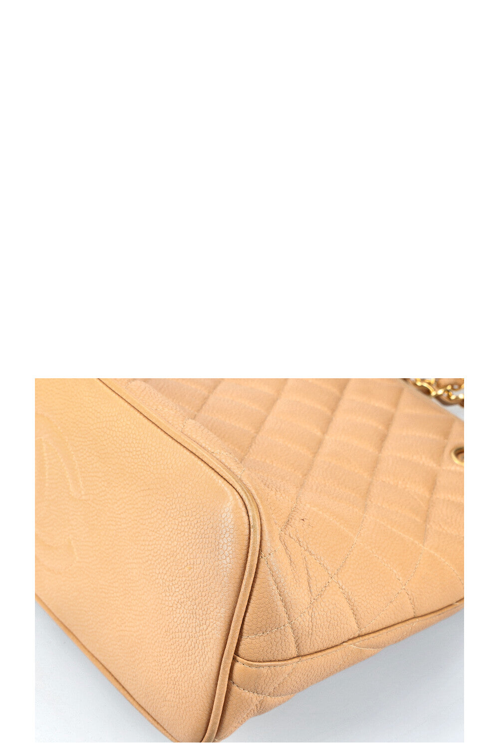CHANEL Sac Caviar Beige
