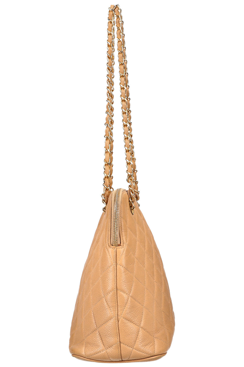 CHANEL Sac Caviar Beige