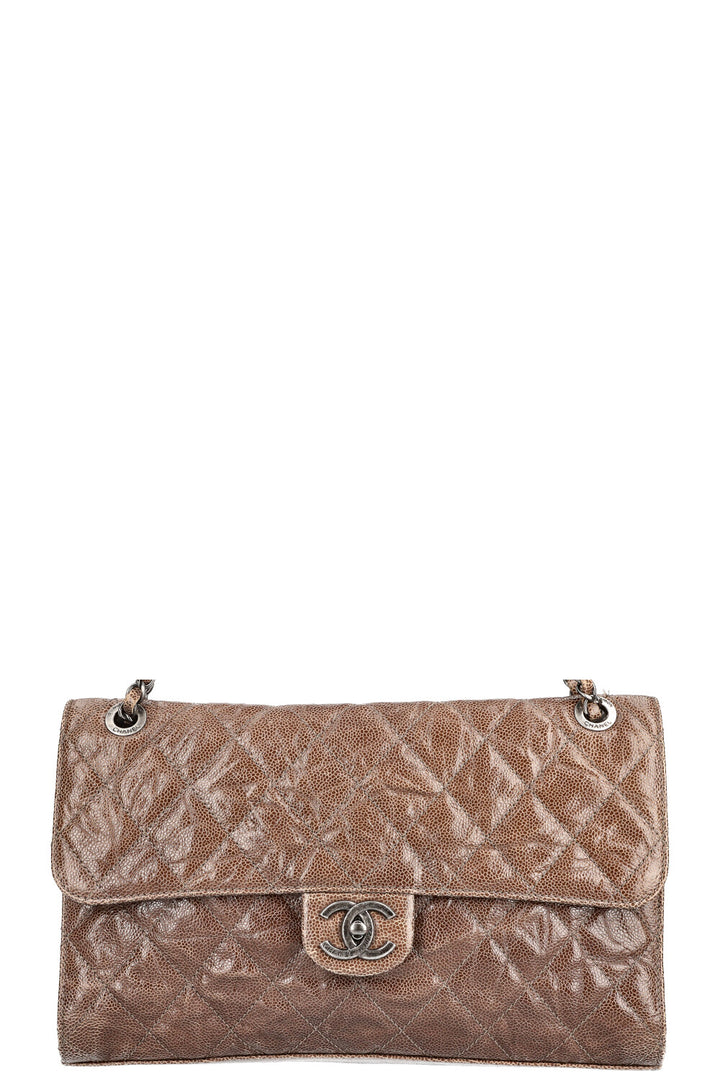 CHANEL Single Flap Bag Glazed Caviar 2014