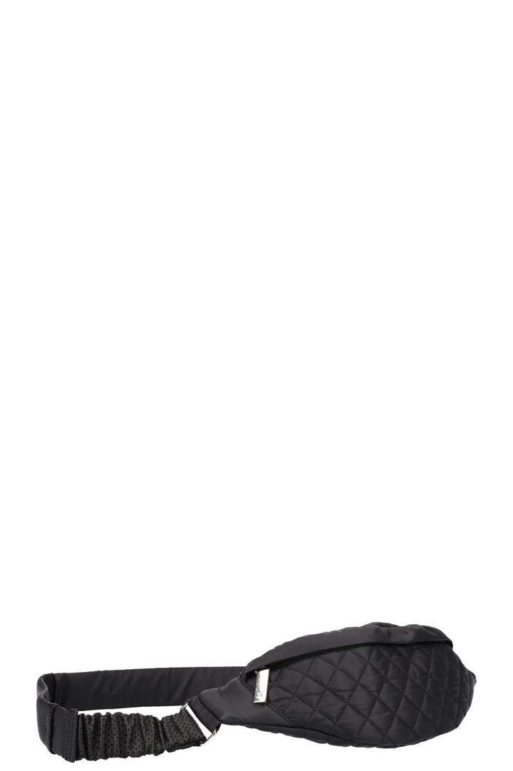 CHANEL Belt Bag Nylon Black