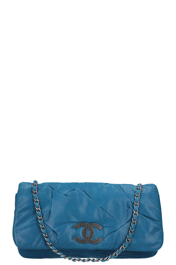 CHANEL Iridescent East West Flap Bag