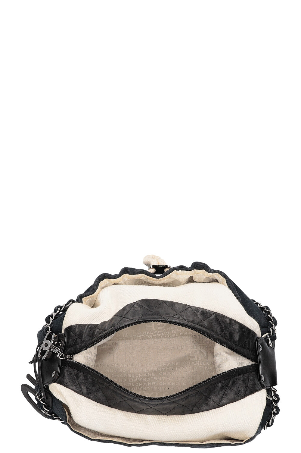 CHANEL Bag Black and White