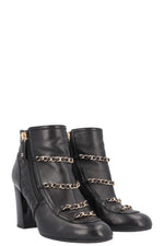 CHANEL Boots with Chain