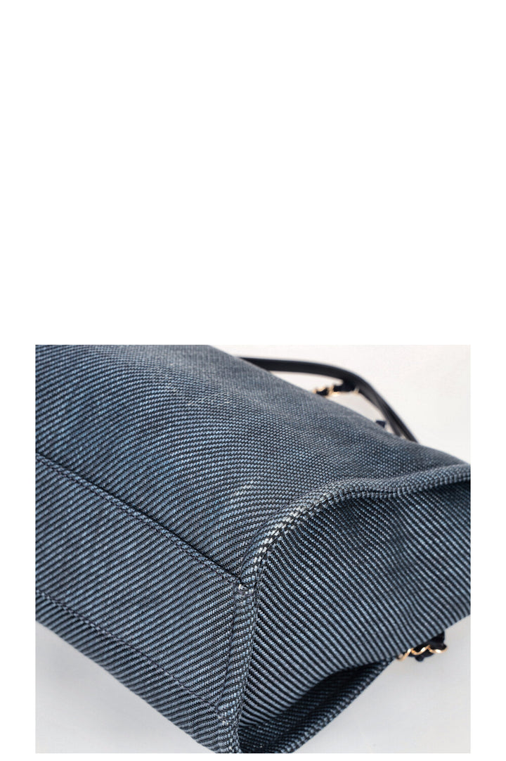 CHANEL Deauville Small Blue 2020