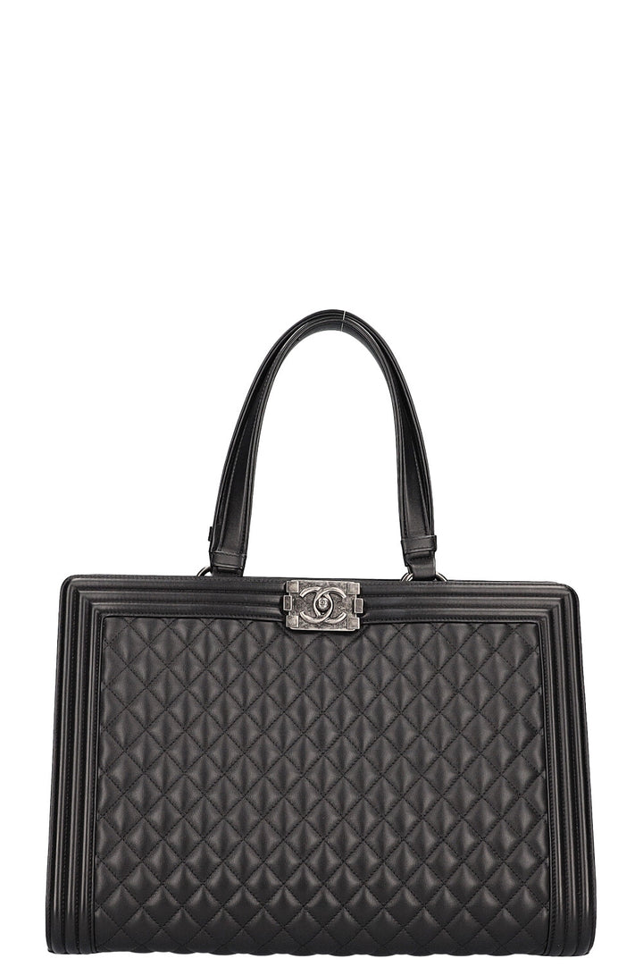 CHANEL Boy Shopping Tote Bag