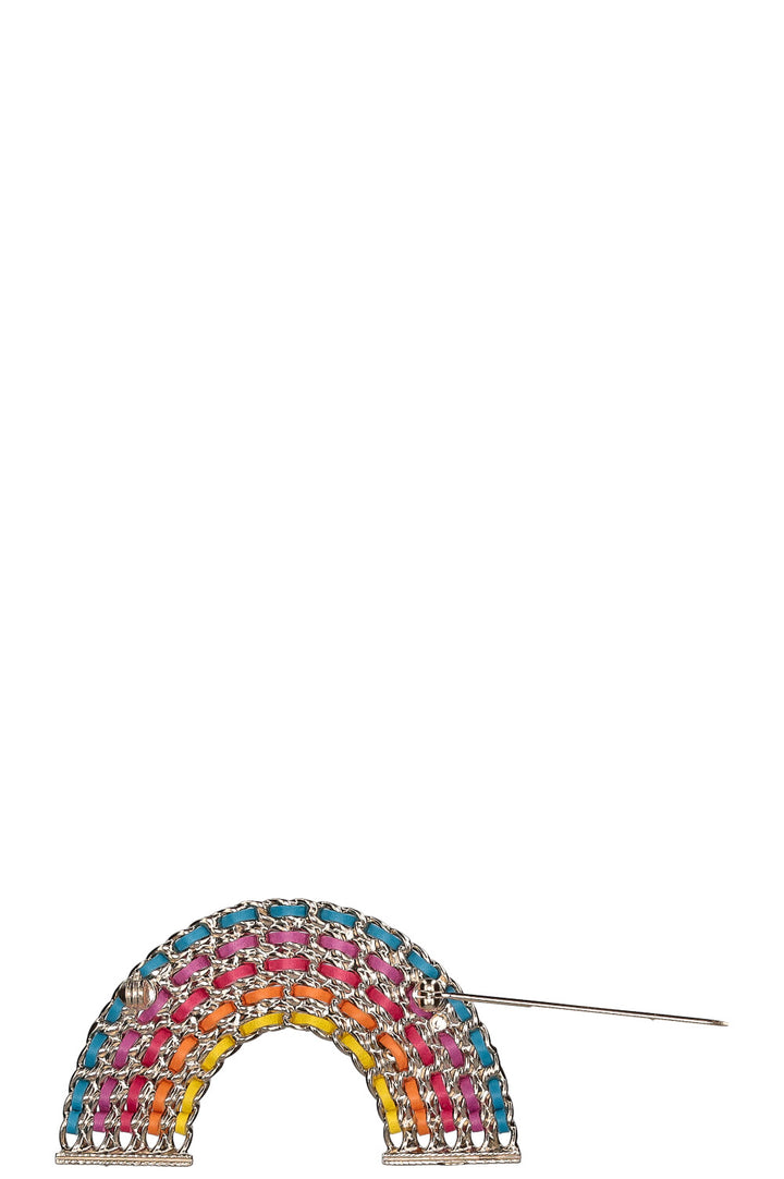 CHANEL Rainbow Brooch