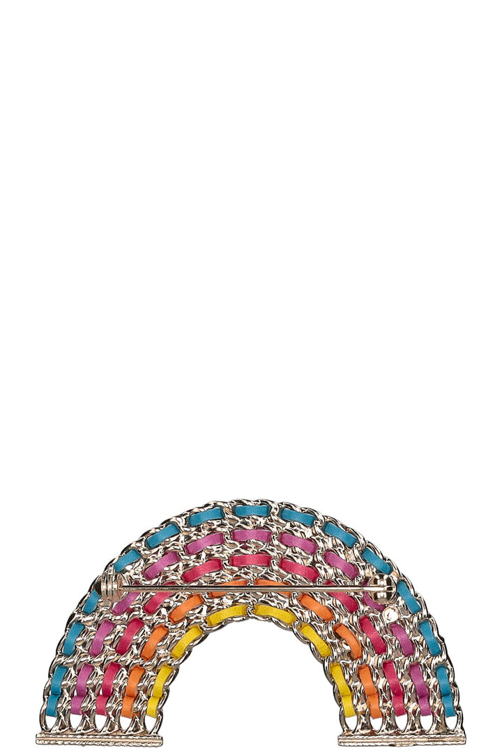 CHANEL Rainbow Brooch