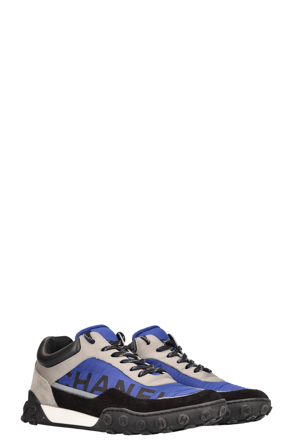 Chanel Sneakers Blau 