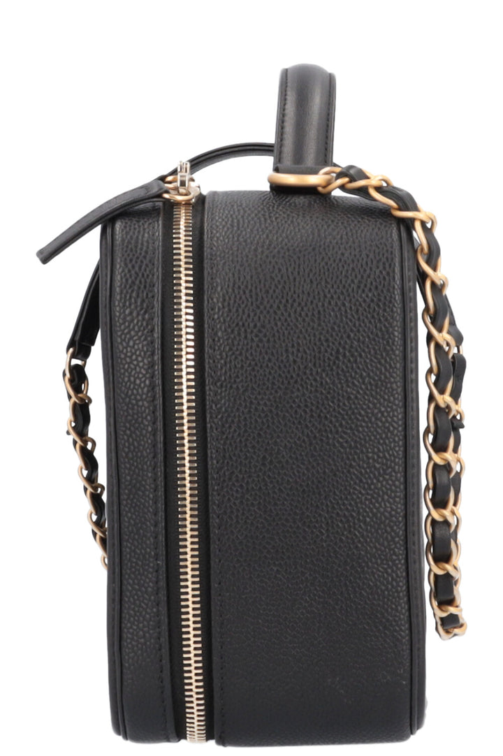 CHANEL CC Filigrane Vanity Case Large