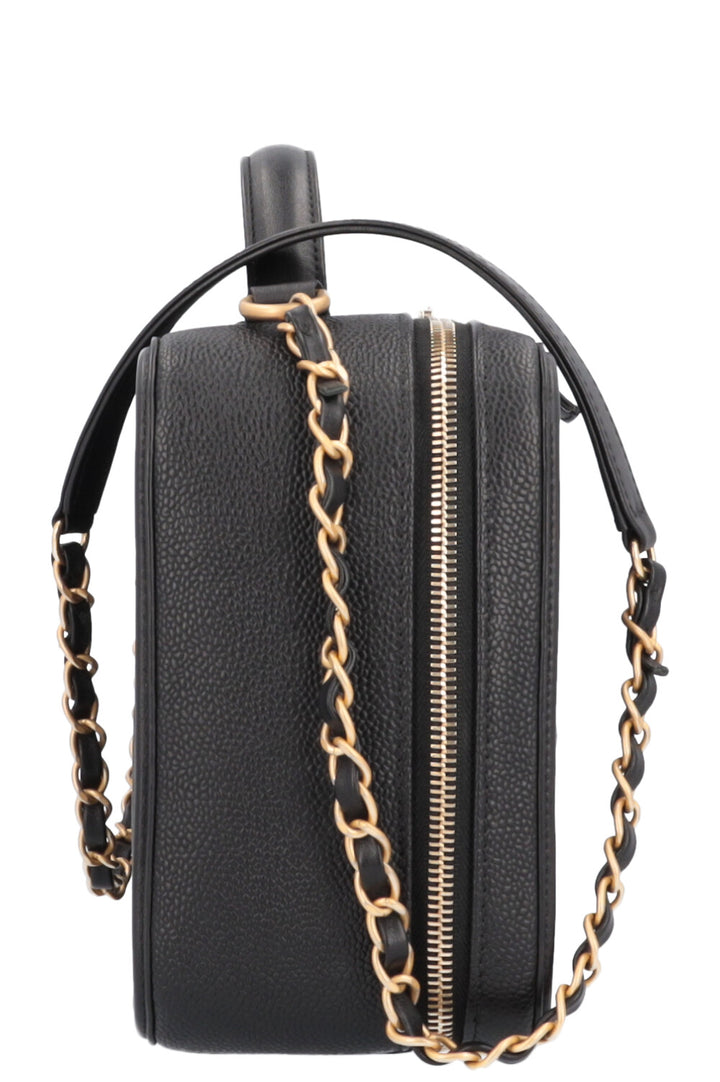 CHANEL CC Filigrane Vanity Case Large