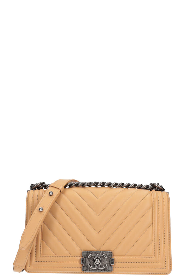 CHANEL Chevron Garçon Moyen