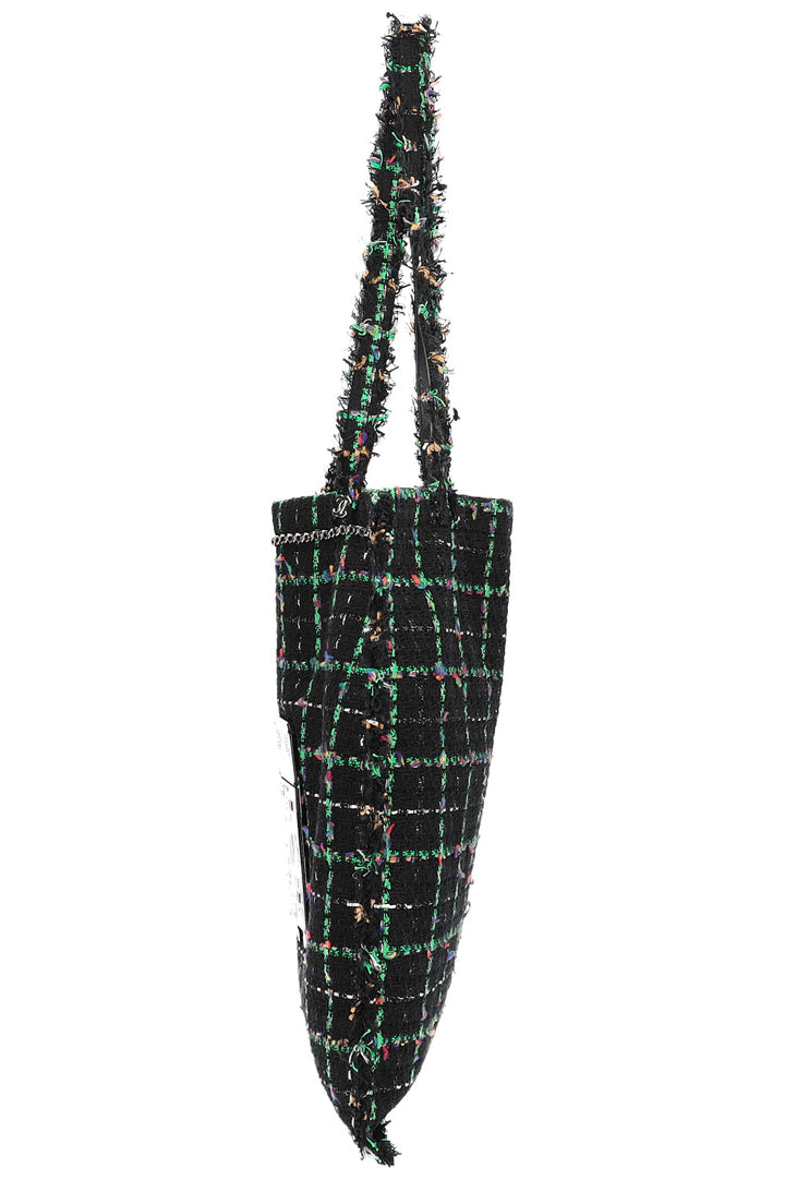 CHANEL robot tweed tote