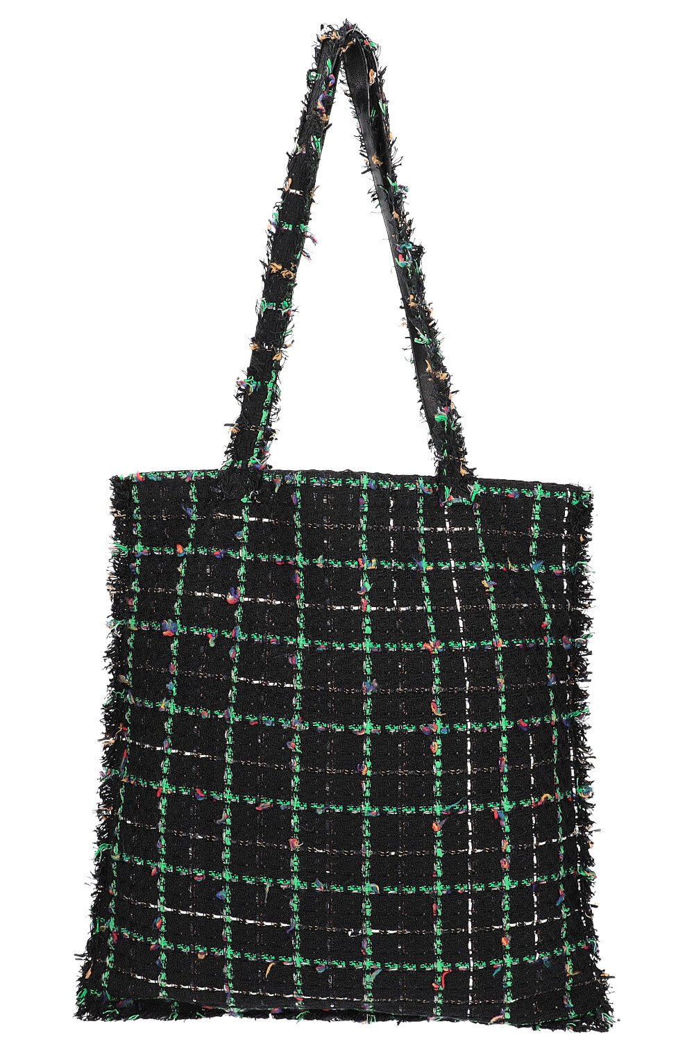 CHANEL robot tweed tote