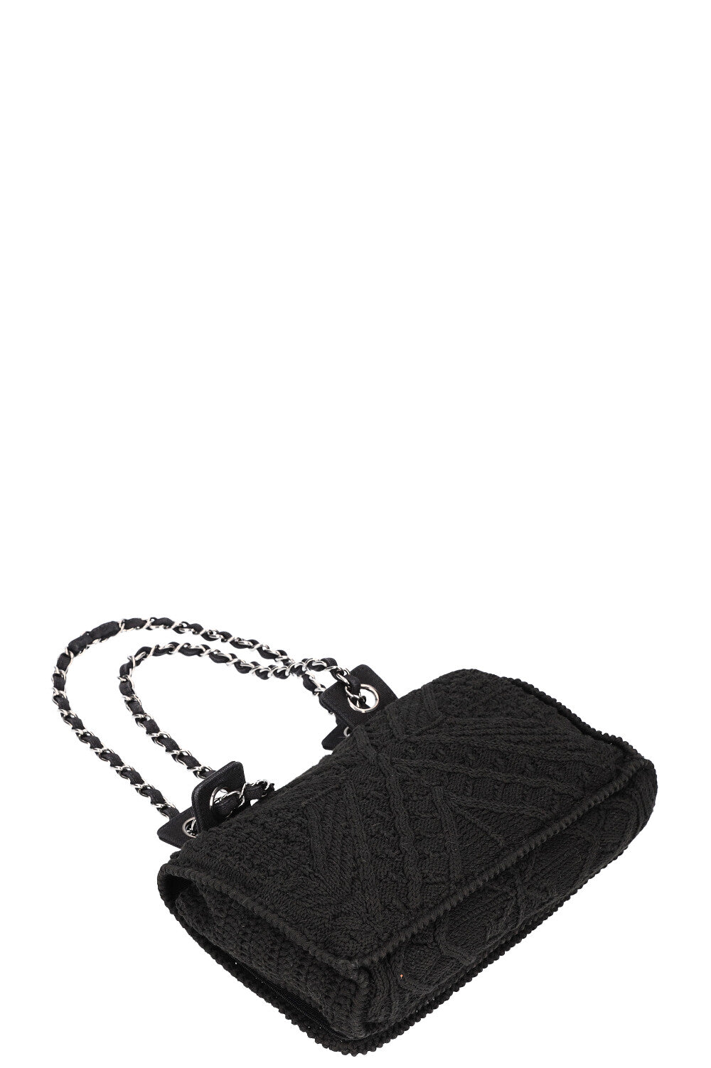 CHANEL Crochet Flap Bag