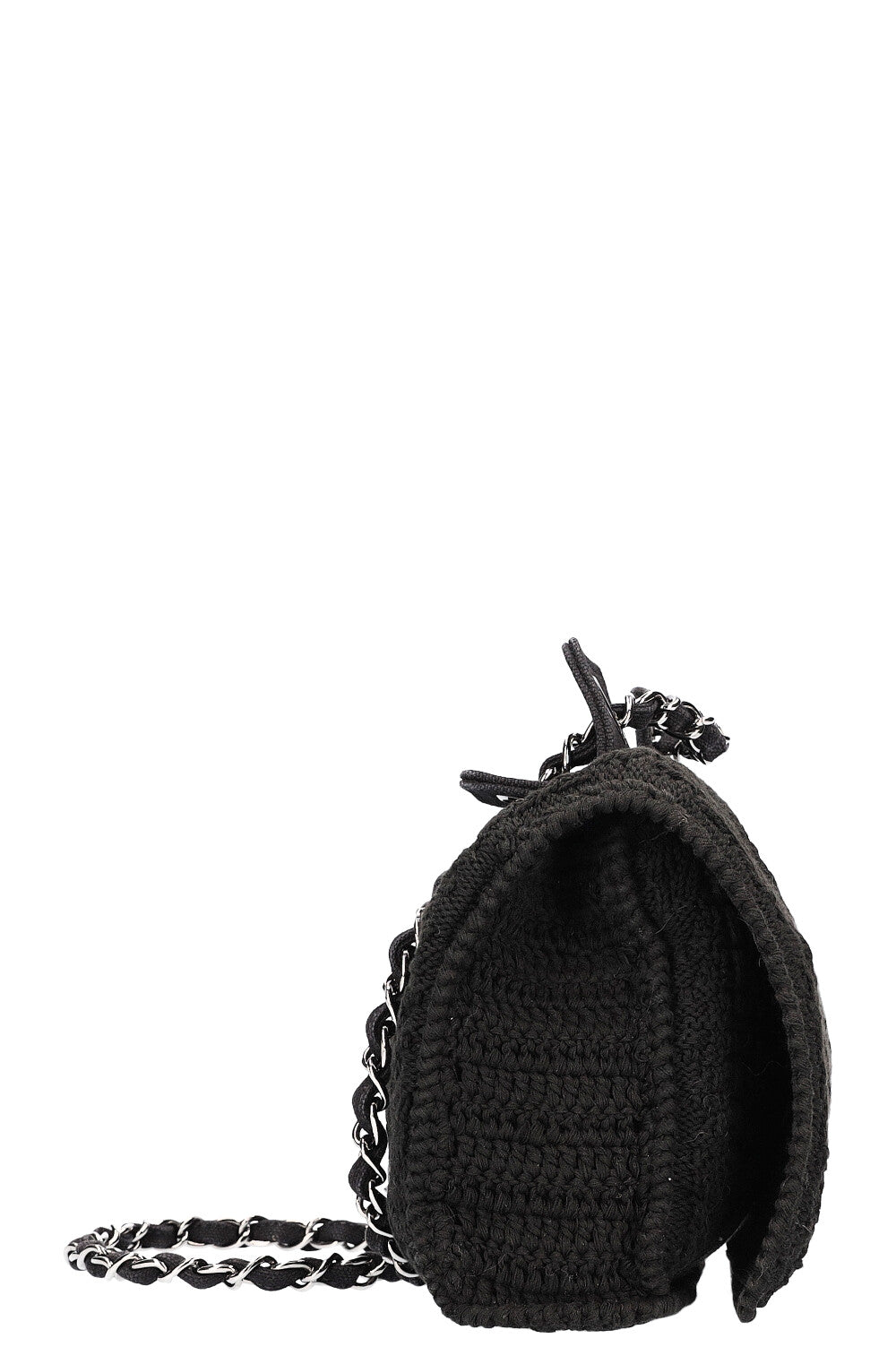 CHANEL Crochet Flap Bag