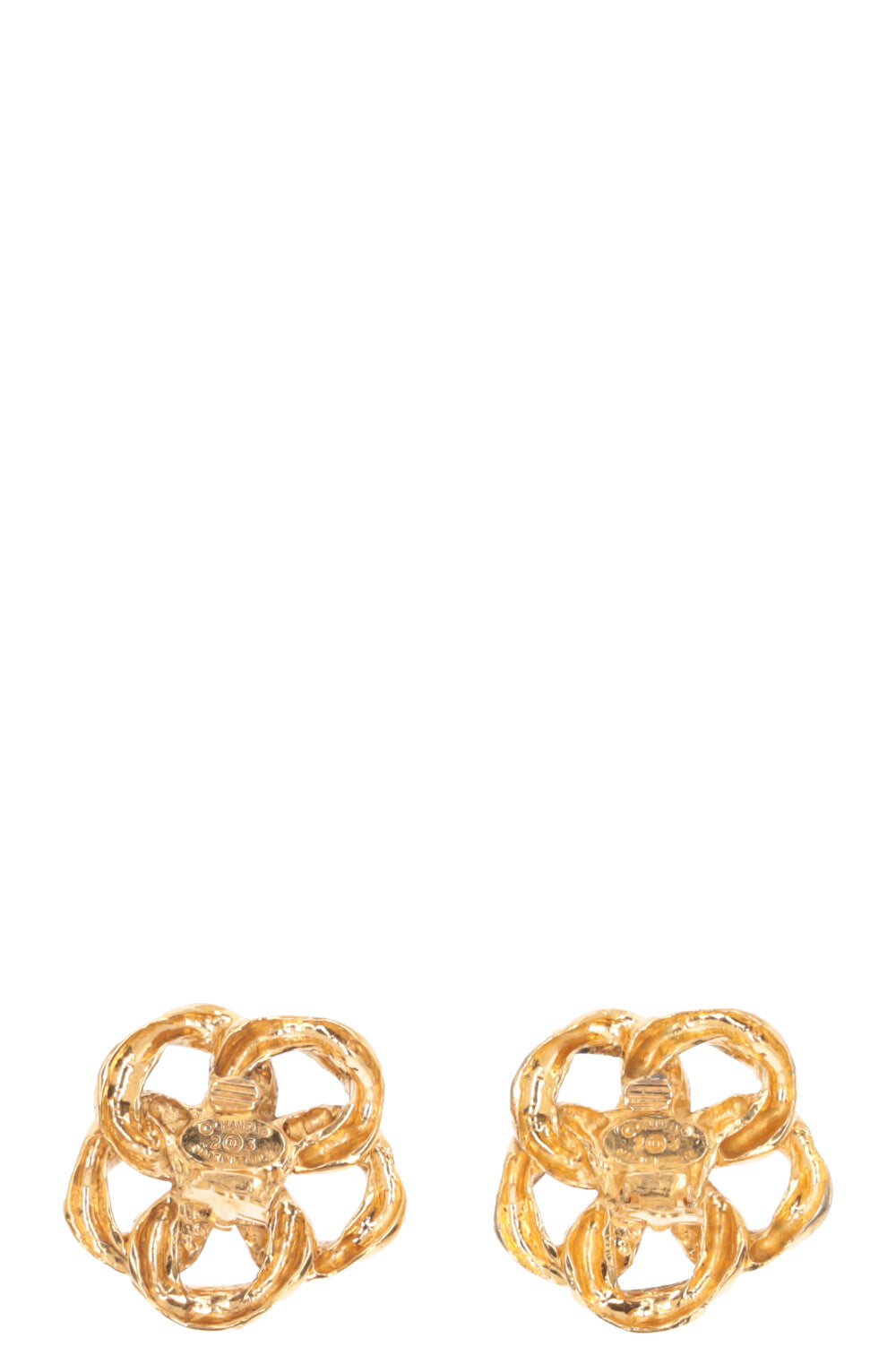 CHANEL Vintage Earrings Chain