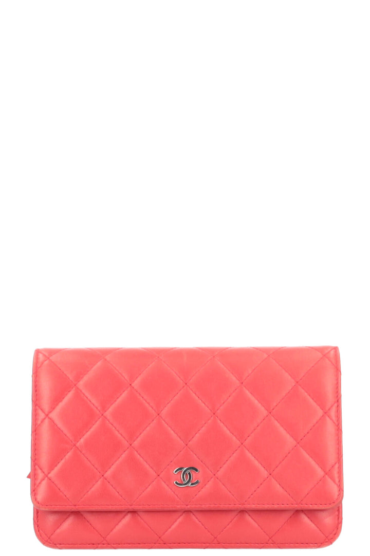 Chanel Wallet on Chain WOC Red