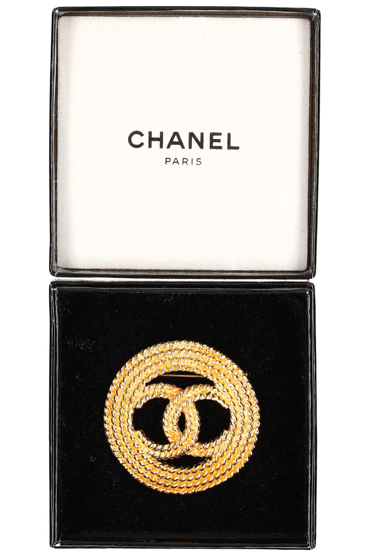 CHANEL Vintage Rope Brooch 1991