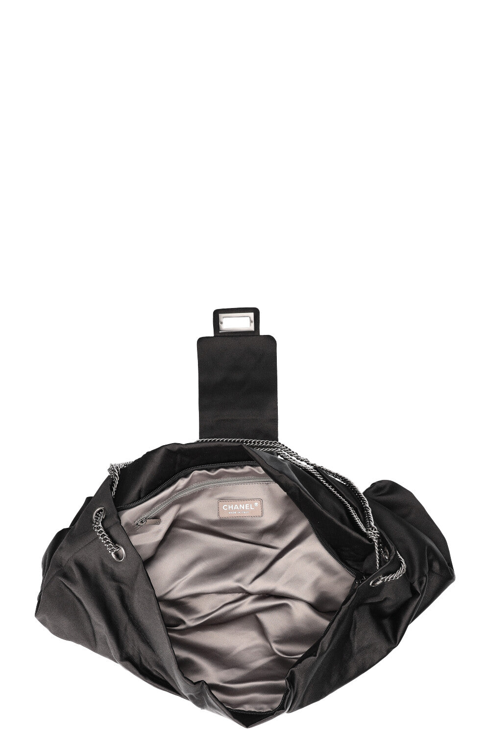 CHANEL Grand Sac Noeud Satin Noir