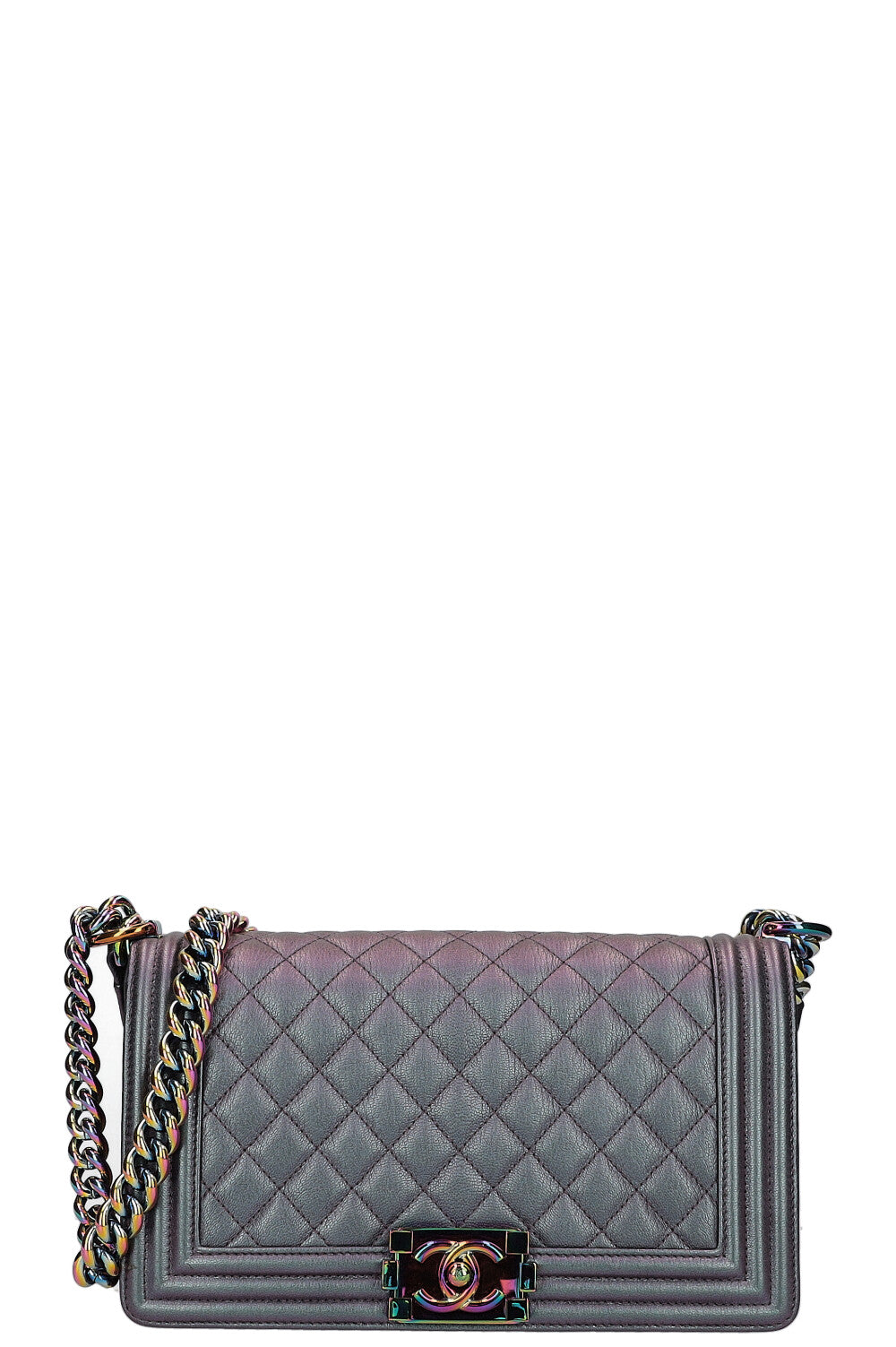 CHANEL Iridescent Boy Bag