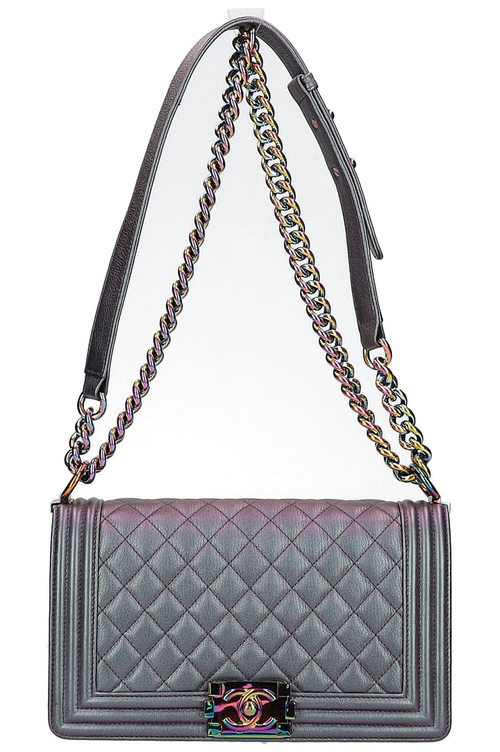 CHANEL Iridescent Boy Bag