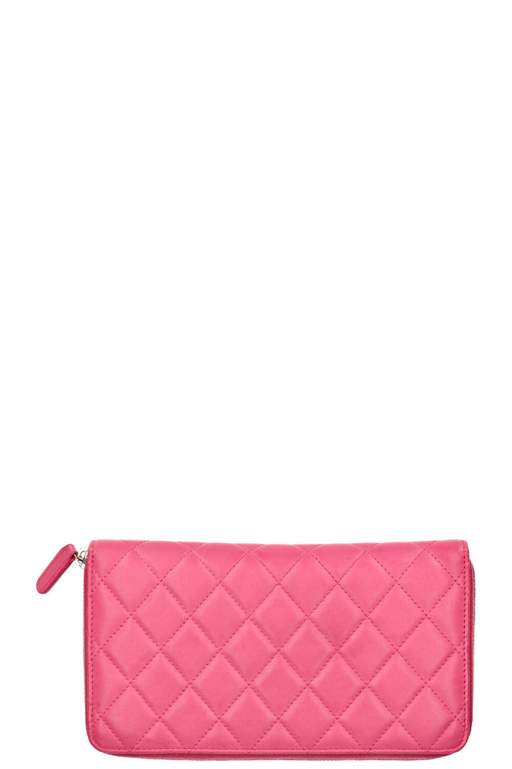 CHANEL Organizer Wallet Pink
