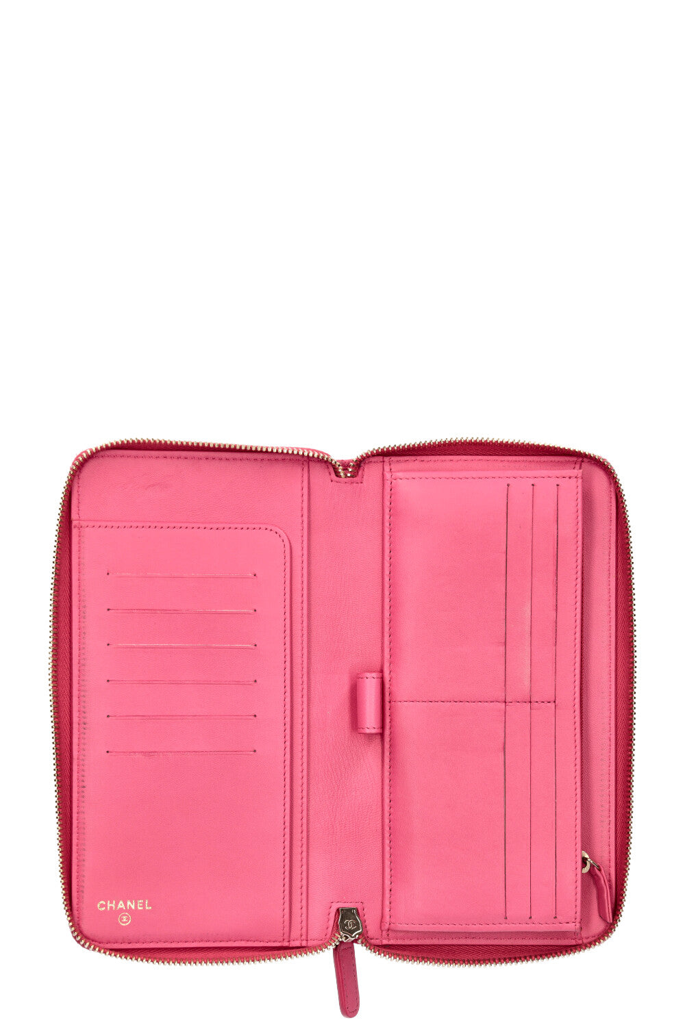 CHANEL Organizer Wallet Pink
