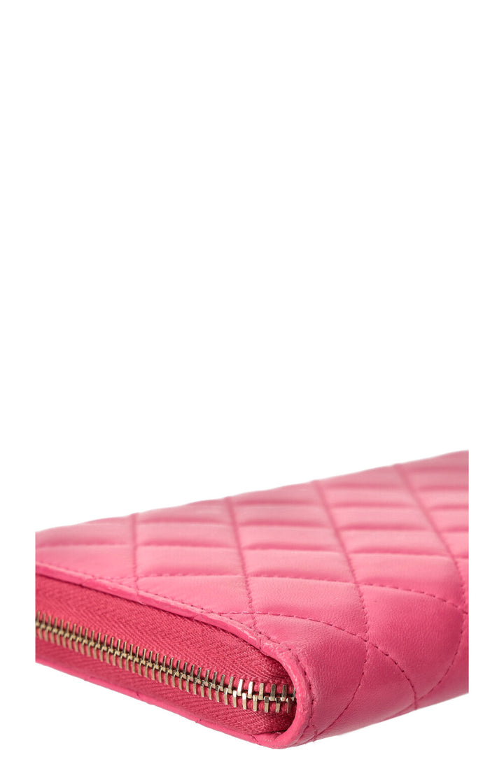 CHANEL Organizer Wallet Pink