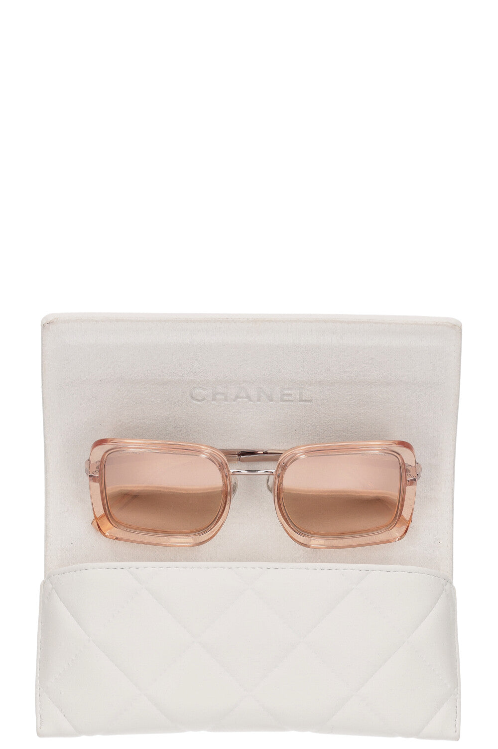 CHANEL lunettes de soleil roses