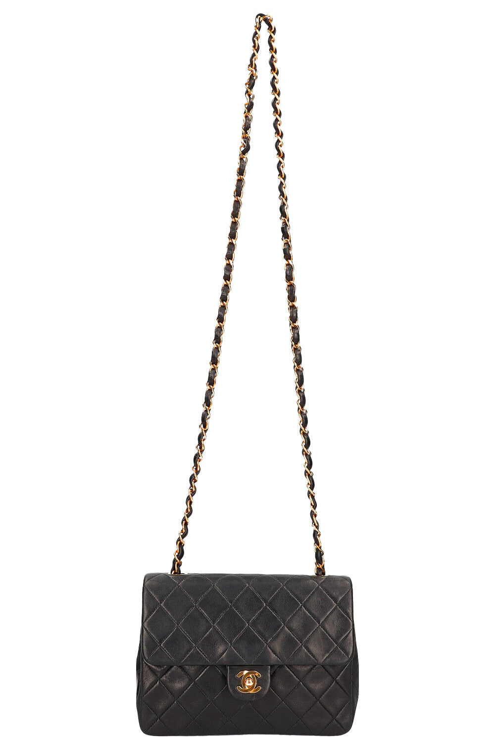 CHANEL Single Flap Black